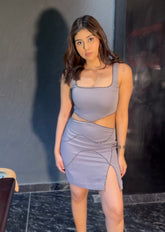 Granite Gala Grey Dress