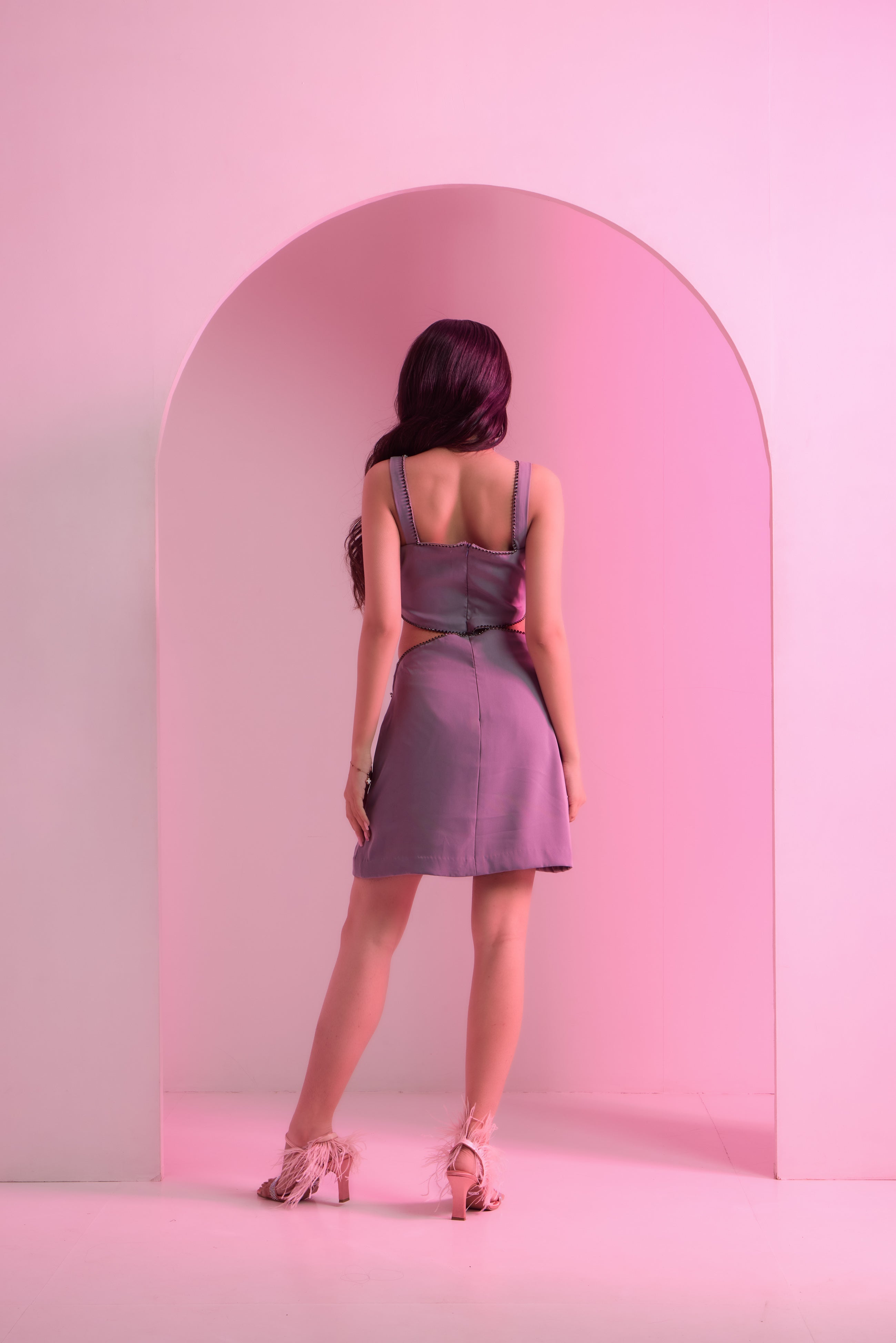 Granite Gala Grey Dress