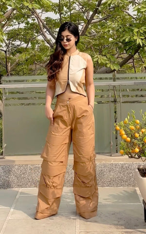 Beige Brigade Pants